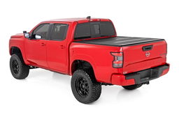 Hard Tri-Fold Bed Cover for Nissan Frontier 5' Bed (2022-2024), view 3, Rough Country 47520551B