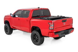 Hard Tri-Fold Bed Cover for Nissan Frontier 5' Bed (2022-2024), view 4, Rough Country 47520551B