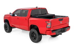 Hard Tri-Fold Bed Cover for Nissan Frontier 5' Bed (2022-2024), view 5, Rough Country 47520551B