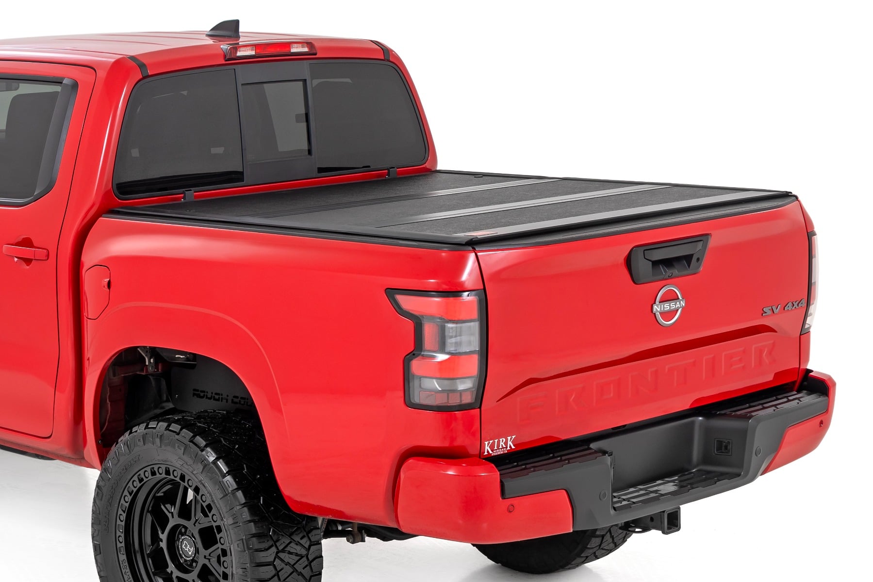 Hard Tri-Fold Bed Cover for Nissan Frontier 5' Bed (2022-2024), Rough Country 47520551B