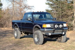 4-Inch Lift Kit with N3 Shocks for 1983–1997 Ford Ranger 4WD, view 2, Rough Country 48030