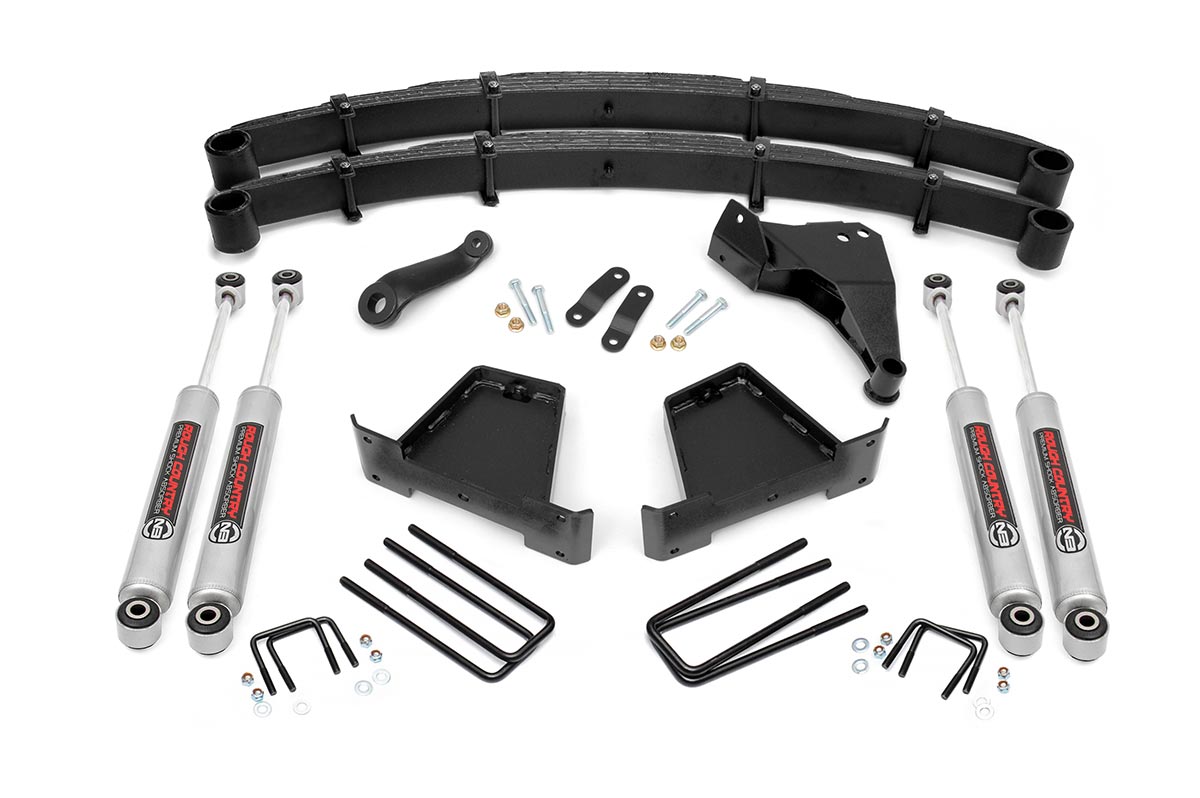 Rough Country 5-Inch Lift Kit with N3 Shocks for 2000–2005 Ford Excursion 4WD