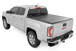 Hard Tri-Fold Bed Cover for Colorado & Canyon (2015-2025), view 5, Rough Country 49120500