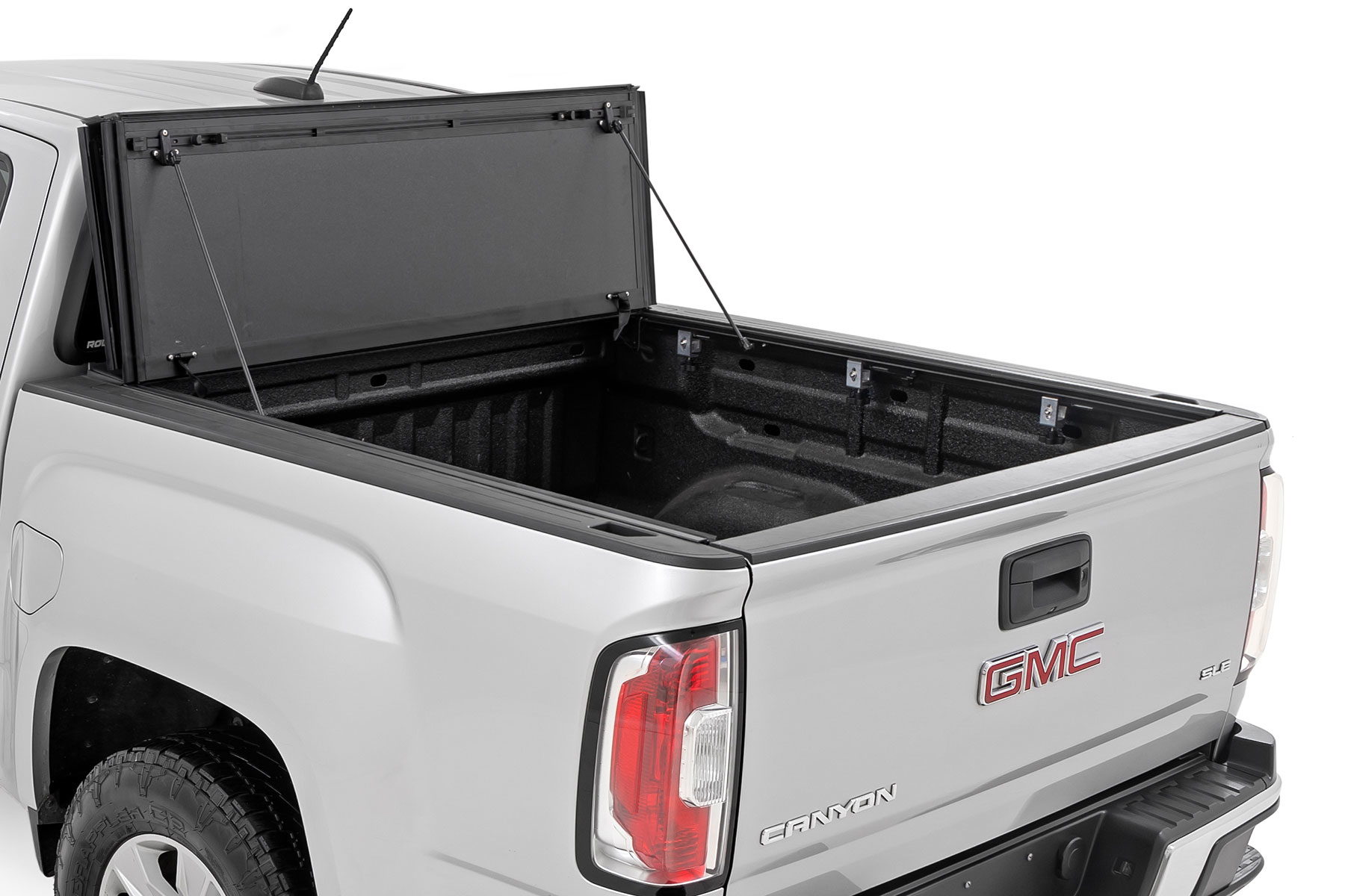 Hard Tri-Fold Bed Cover for Colorado & Canyon (2015-2025), Rough Country 49120500