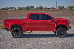 Hard Tri-Fold Flip-Up Tonneau Cover (Rough Country 49120580), view 2