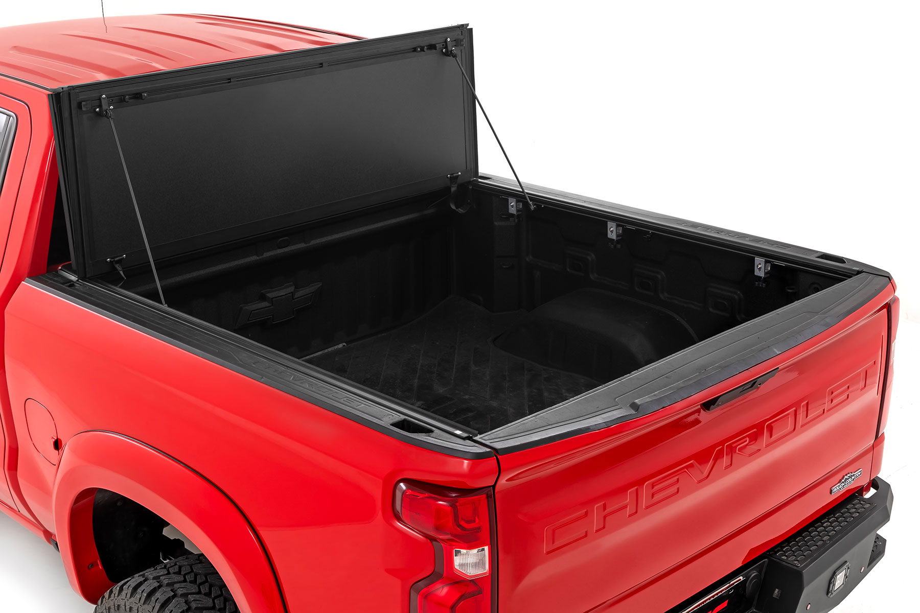 Hard Tri-Fold Flip-Up Tonneau Cover (Rough Country 49120580)