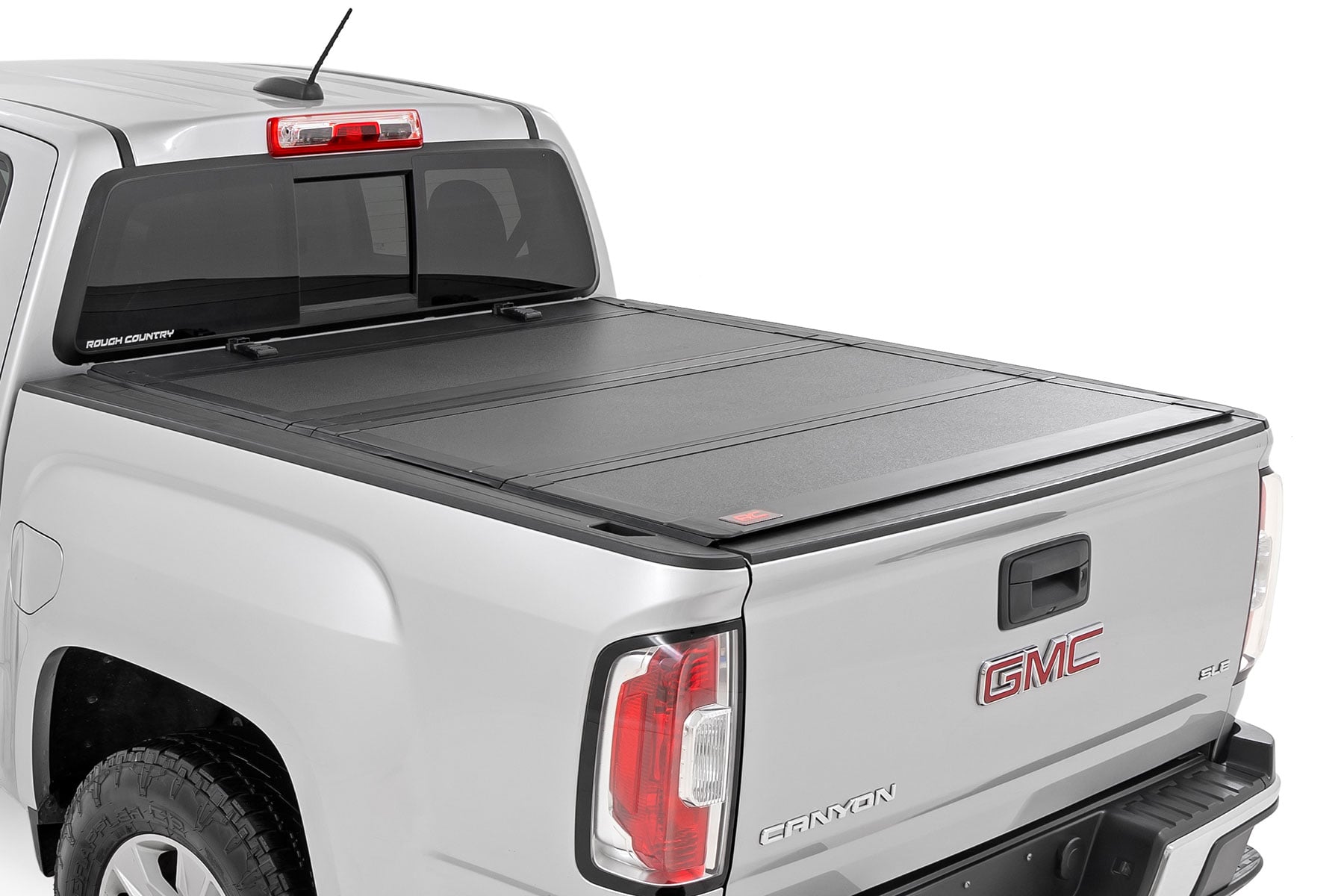 Rough Country Hard Tri-Fold Bed Cover for Colorado & Canyon