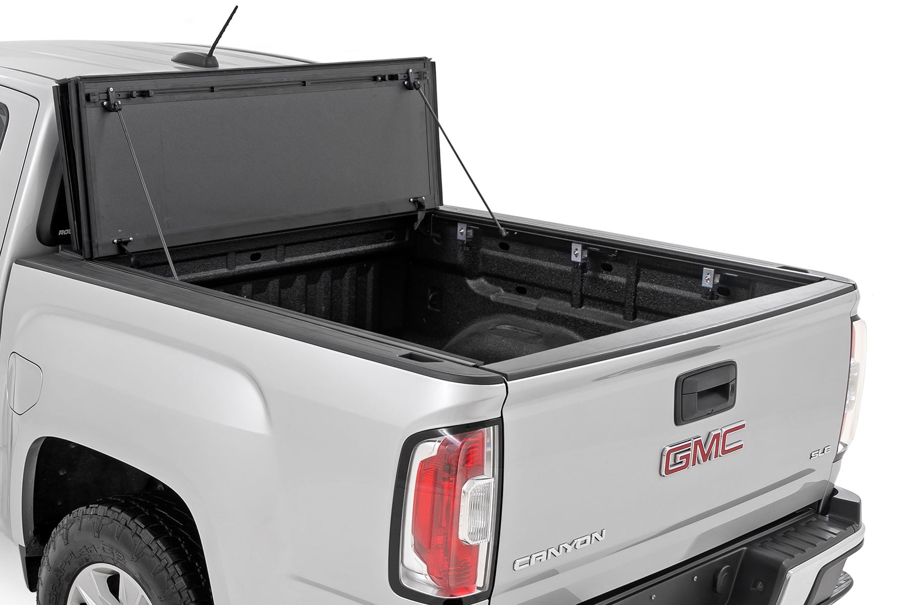 Hard Tri-Fold Bed Cover for Colorado & Canyon (2015-2024), Rough Country 49120600