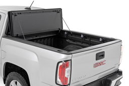 Hard Tri-Fold Bed Cover for Colorado & Canyon (2015-2024), Rough Country 49120600