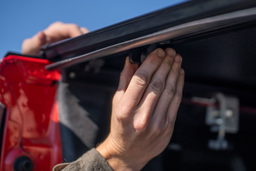 Hard Tri-Fold Bed Cover for Silverado & Sierra 1500 (2019-2025), Rough Country 49120650