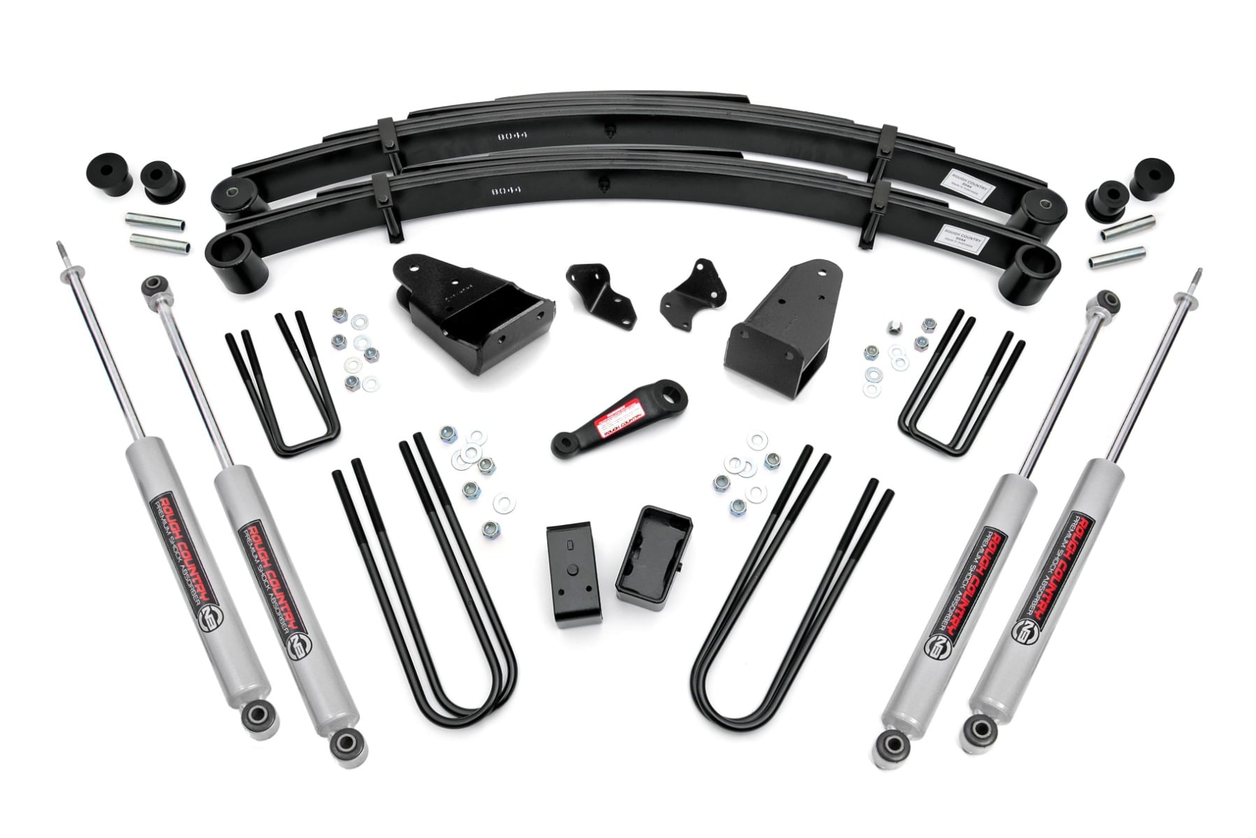 4-Inch Lift Kit for Ford F-350 4WD, Straight Front Axle — Rough Country 4918230