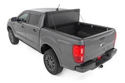 5-Foot Bed Hard Tri-Fold Cover for Ford Ranger 4WD/RWD (2019), view 5, Rough Country 49220500