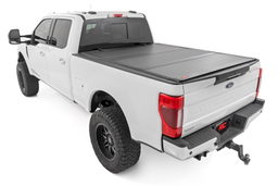 6'10" Bed Hard Tri-Fold Flip-Up Cover for F-250/F-350 (2017-2025), view 2, Rough Country 49220651