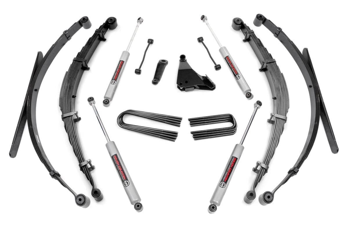 Rough Country 6-Inch Lift Kit with N3 Shocks for 1999 Ford Super Duty 4WD