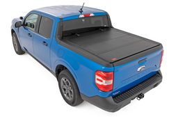 Hard Tri-Fold Flip-Up Bed Cover for Ford Maverick (2022-2025), view 4, Rough Country 49254500