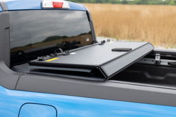 Hard Tri-Fold Flip-Up Bed Cover for Ford Maverick (2022-2025), view 6, Rough Country 49254500