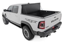 Hard Tri-Fold Flip Up Bed Cover for Ram 1500 (2019-2025), view 5, Rough Country 49320550