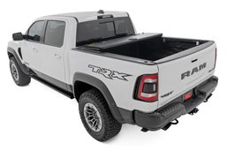 Hard Tri-Fold Flip-Up Bed Cover for Ram 1500 (2019–2025), view 4, Rough Country 49320650