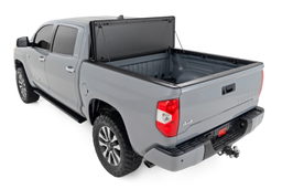 5'7" Bed Hard Tri-Fold Flip Up Cover for Tundra (2007–2021), view 4, Rough Country 49414551