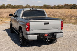 5'7" Bed Hard Tri-Fold Flip Up Cover for Tundra (2007–2021), view 5, Rough Country 49414551