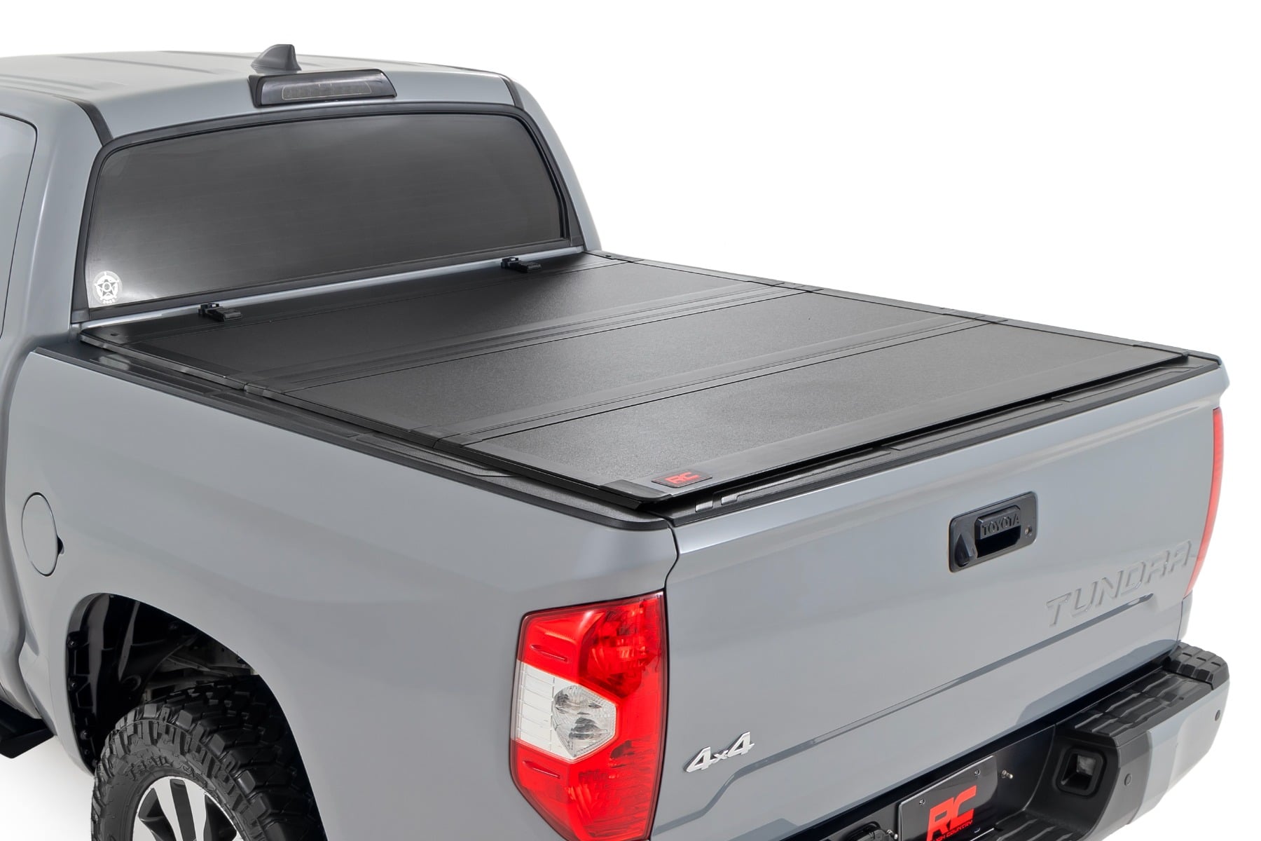 Rough Country 5'7" Bed Hard Tri-Fold Flip Up Cover for Tundra