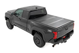 Hard Tri-Fold Flip Up Bed Cover for 2024–2025 Toyota Tacoma, view 2, Rough Country 49420650