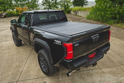 Hard Tri-Fold Flip Up Bed Cover for 2024–2025 Toyota Tacoma, view 5, Rough Country 49420650