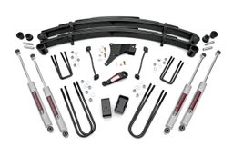 4-Inch Lift Kit with N3 Shocks for 1999 Ford Super Duty 4WD, Rough Country 49430