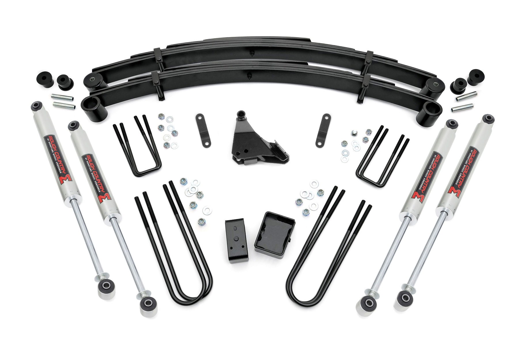Rough Country 6-Inch Lift Kit with M1 Shocks for 1999-2004 Ford Super Duty 4WD