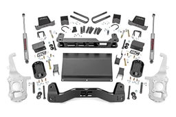 6-Inch Lift Kit with N3 Shocks for 2021–2026 Ford F-150 4WD, Rough Country 49930