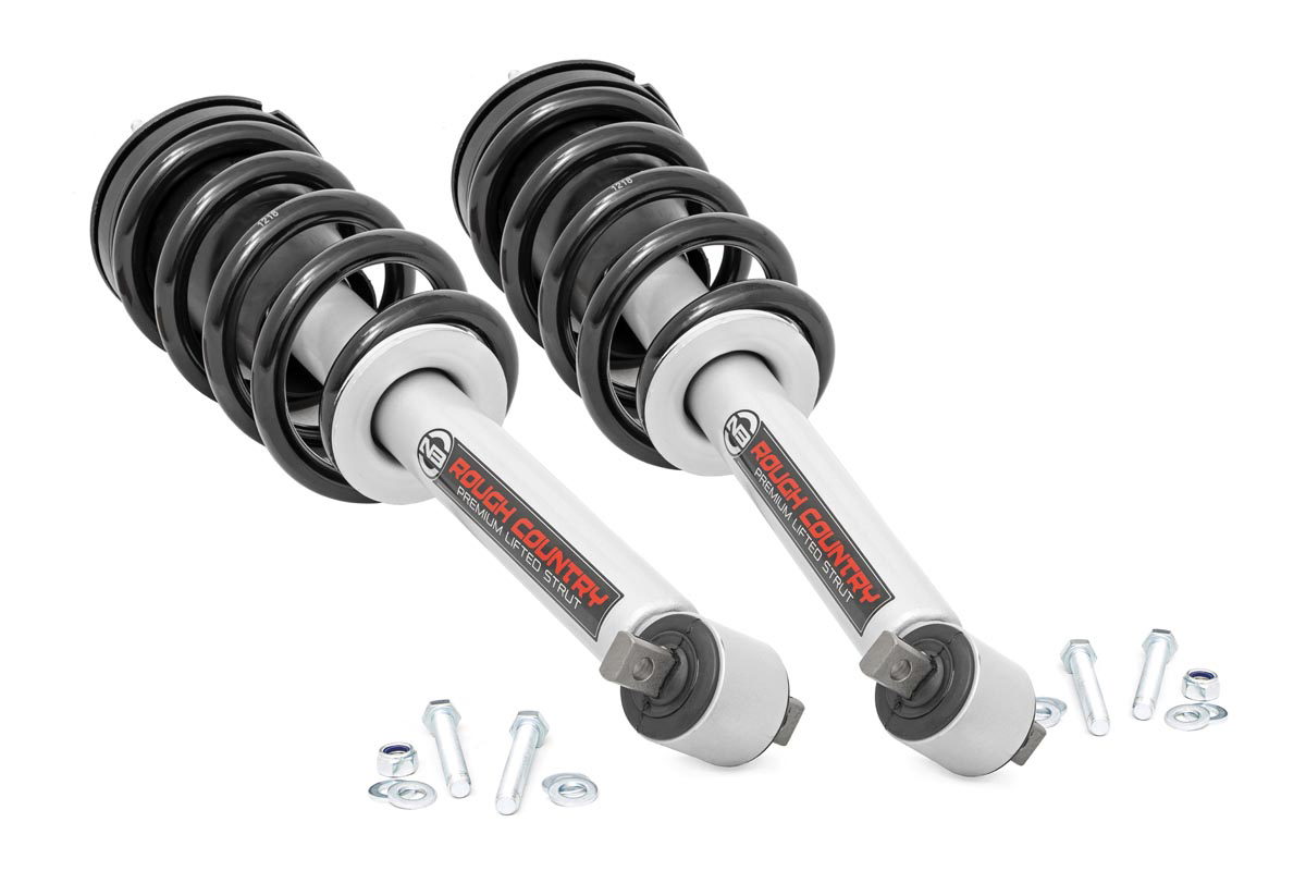 Rough Country N3 Loaded Strut Pair for 5 Inches of Lift