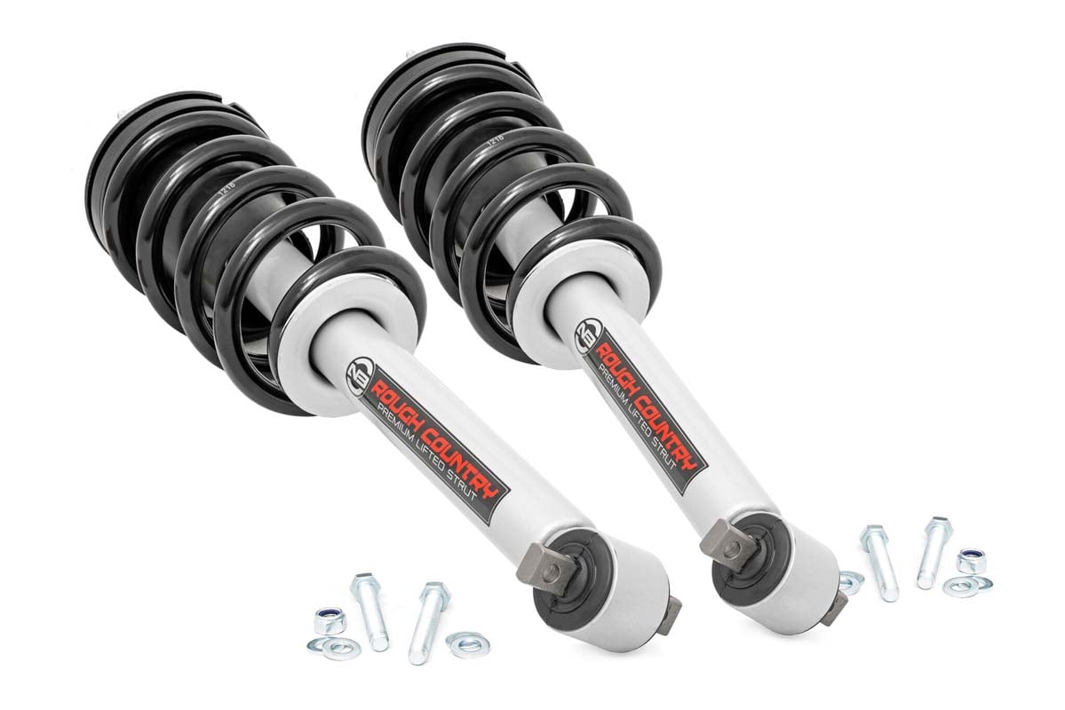 Rough Country N3 Loaded Struts for 6-Inch Lift, Chevy Silverado 1500