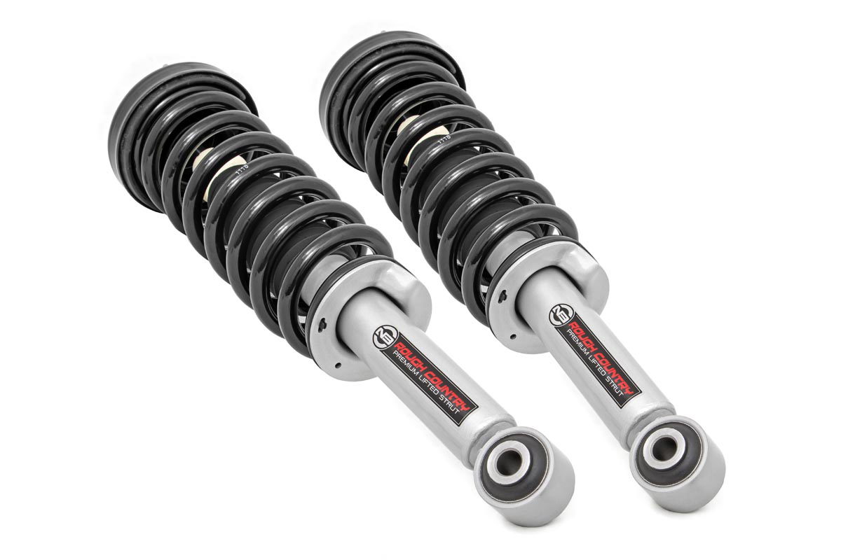 Rough Country N3 Leveling Struts for 2009–2013 Ford F-150 4WD