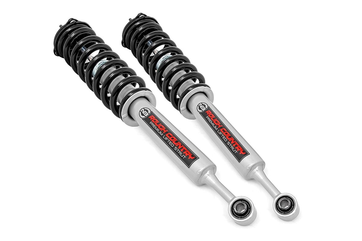 Rough Country N3 Loaded Strut Pair for 2005–2015 Toyota Tacoma 4WD/RWD