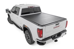 Hard Roll Up Bed Cover for 6'9" Bed Silverado/Sierra HD (2020-2025), view 2, Rough Country 50120651