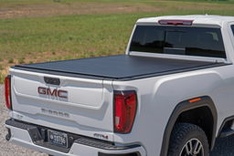 Hard Roll Up Bed Cover for 6'9" Bed Silverado/Sierra HD (2020-2025), view 4, Rough Country 50120651