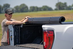 Hard Roll Up Bed Cover for 6'9" Bed Silverado/Sierra HD (2020-2025), view 5, Rough Country 50120651