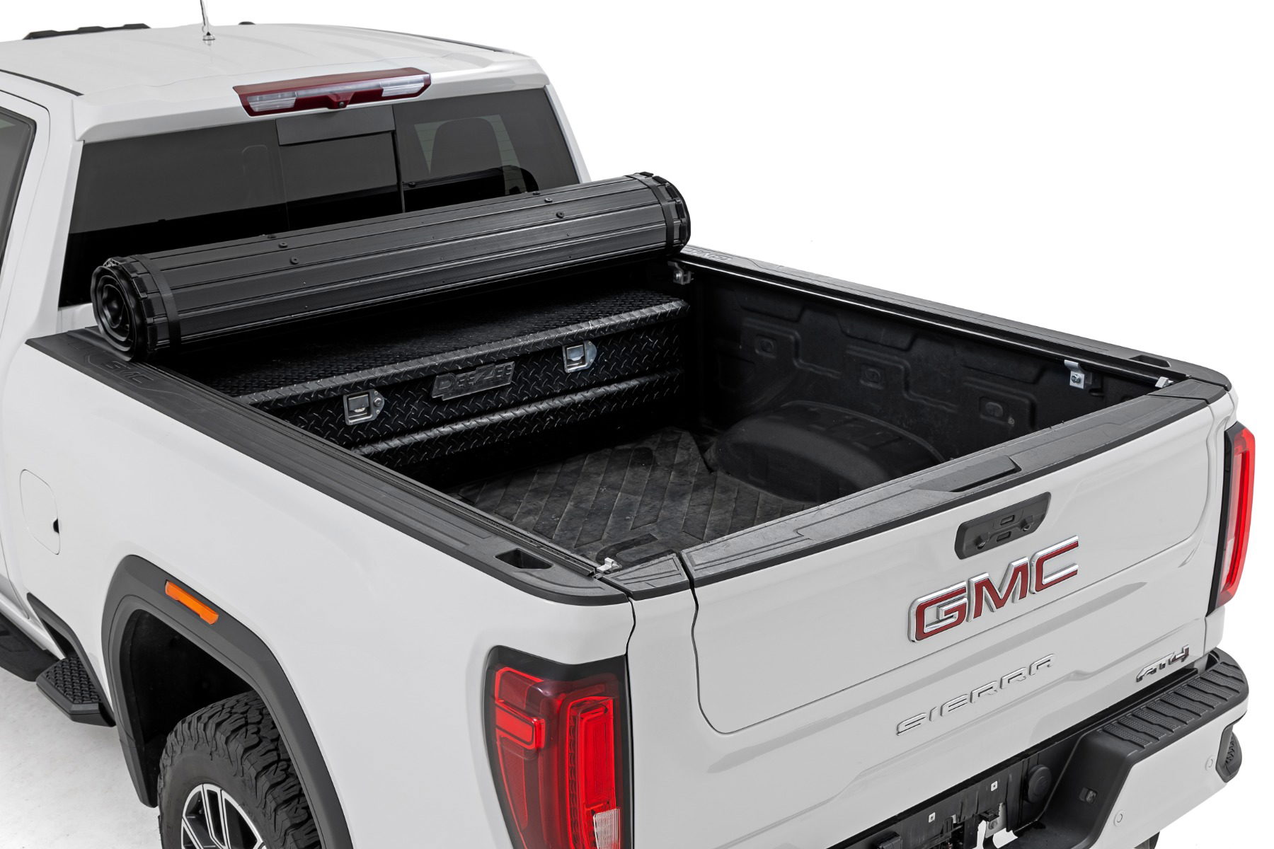 Hard Roll Up Bed Cover for 6'9" Bed Silverado/Sierra HD (2020-2025), Rough Country 50120651