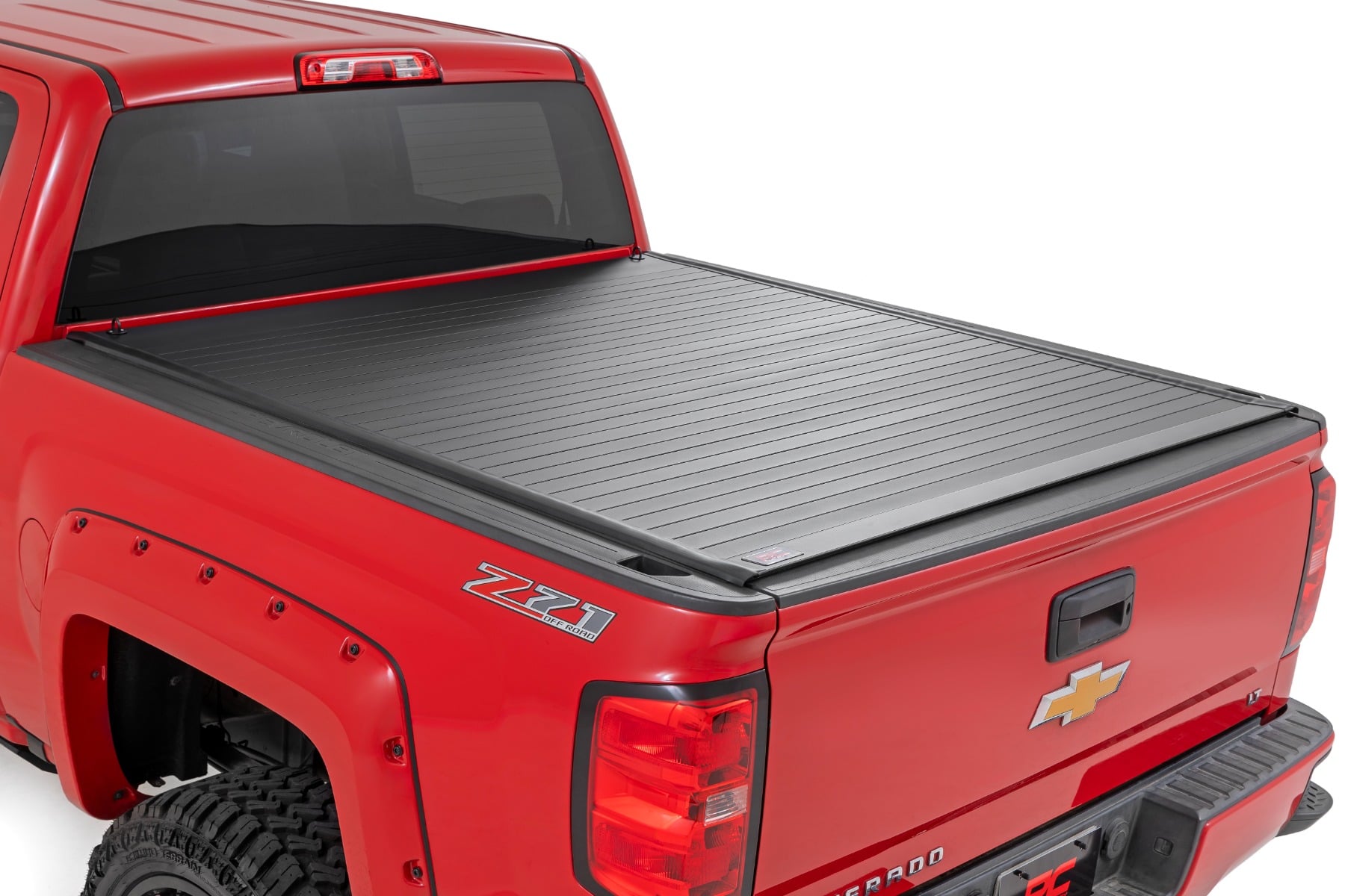 Rough Country Hard Roll-Up Bed Cover for Silverado 1500 & Sierra 1500