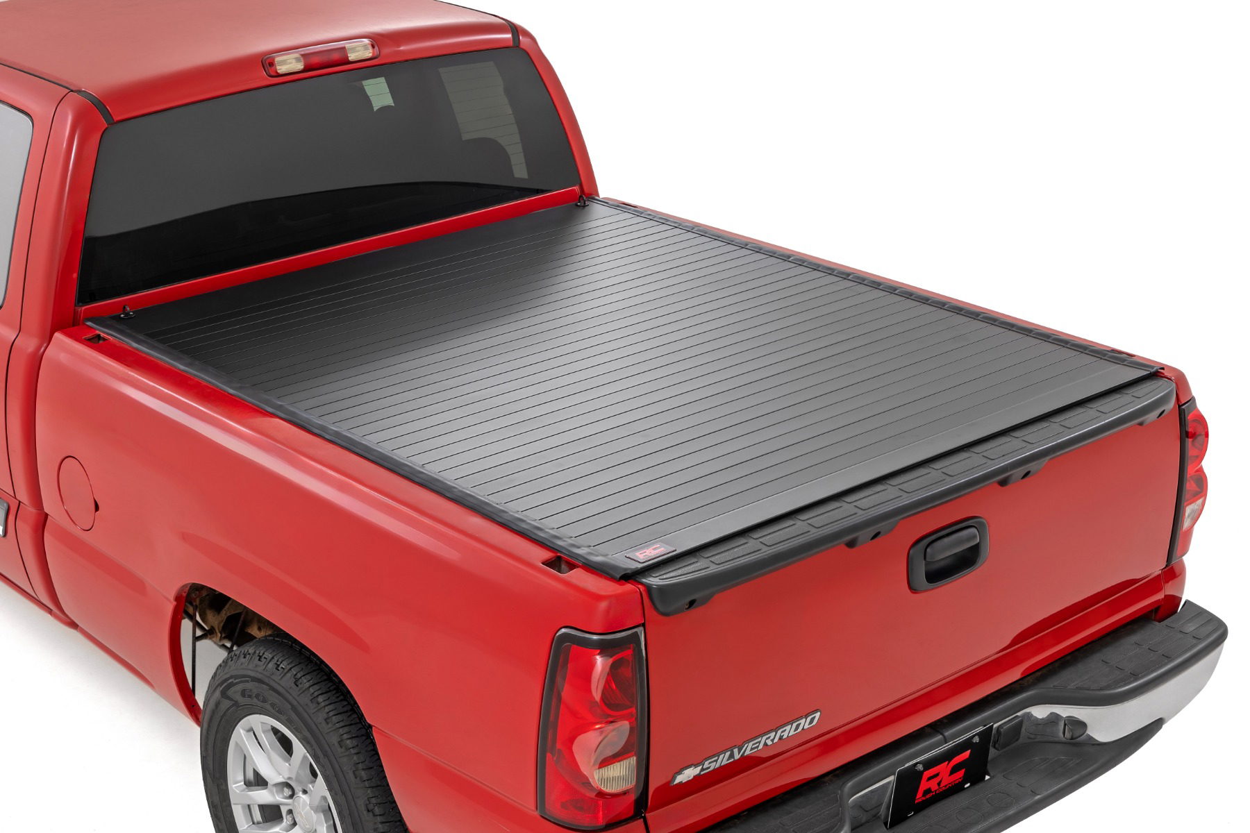 Rough Country Hard Roll-Up Tonneau Cover for 6'7" Bed, Chevy/GMC 1500