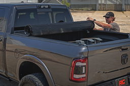 Hard Roll-Up Tonneau Cover for 6'4" Ram 1500 (10-18) / 2500 (10-24), view 2, Rough Country 50309650