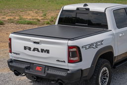 Hard Roll-Up Bed Cover for 2019-2025 Ram 1500, view 6, Rough Country 50320550