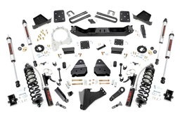 6-Inch Lift Kit with Vertex Coilovers for Super Duty 4WD (2017–2022) for Trucks with Overloads, Rough Country 50356