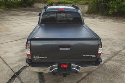Hard Roll-Up Bed Cover for 2005-2015 Toyota Tacoma, view 4, Rough Country 50415500