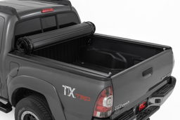 Hard Roll-Up Bed Cover for 2005-2015 Toyota Tacoma, Rough Country 50415500
