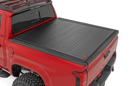 Hard Roll-Up Bed Cover for 2024–2025 Toyota Tacoma shown installed, Rough Country 50415551