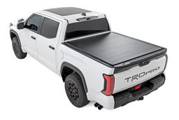Hard Roll-Up Tonneau Cover for 2022-2025 Toyota Tundra, view 3, Rough Country 50514551