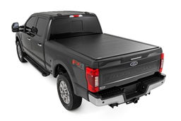 Hard Roll-Up Cover for 6'10" Bed Ford Super Duty (2017–2025), view 3, Rough Country 50517650