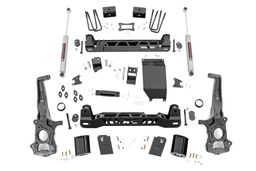 6-Inch Lift Kit for Ford Ranger, Aluminum Knuckles dimension diagram — Rough Country 50530