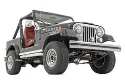 Front Shackle Reversal Kit for Jeep CJ5/CJ7/Scrambler 4WD, view 2, Rough Country 5059